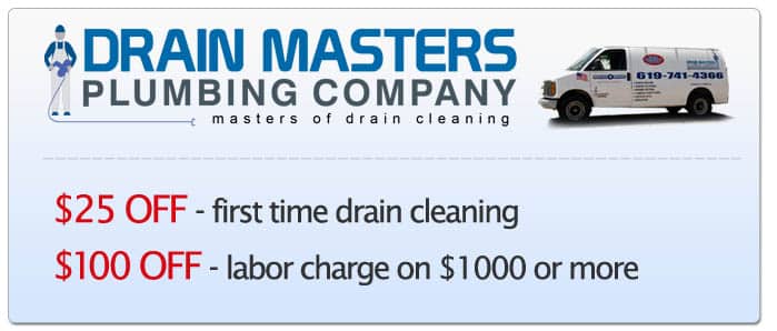 San Diego Plumbing Discount Coupon